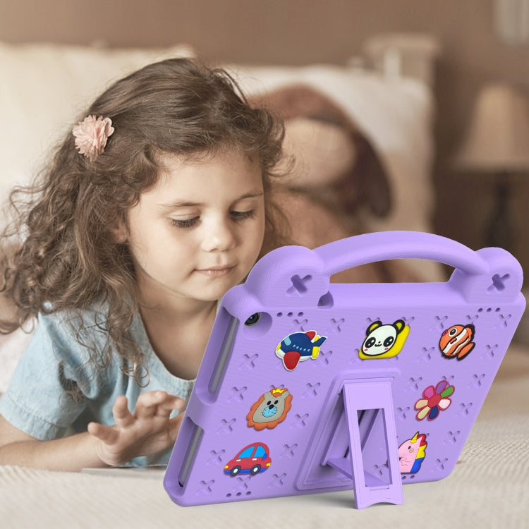 For Walmart Onn 10.1 2022 / 100071485 Handle Kickstand Children EVA Shockproof PC Tablet Case(Light Purple) - Others by buy2fix | Online Shopping UK | buy2fix