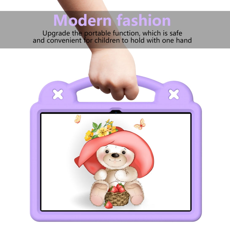 For Walmart Onn 10.1 2022 / 100071485 Handle Kickstand Children EVA Shockproof PC Tablet Case(Light Purple) - Others by buy2fix | Online Shopping UK | buy2fix