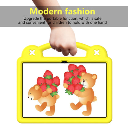 For Walmart Onn 10.1 2022 / 100071485 Handle Kickstand Children EVA Shockproof PC Tablet Case(Yellow) - Others by buy2fix | Online Shopping UK | buy2fix