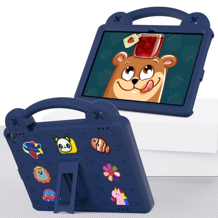 For Walmart Onn 10.1 2022 / 100071485 Handle Kickstand Children EVA Shockproof PC Tablet Case(Navy Blue) - Others by buy2fix | Online Shopping UK | buy2fix