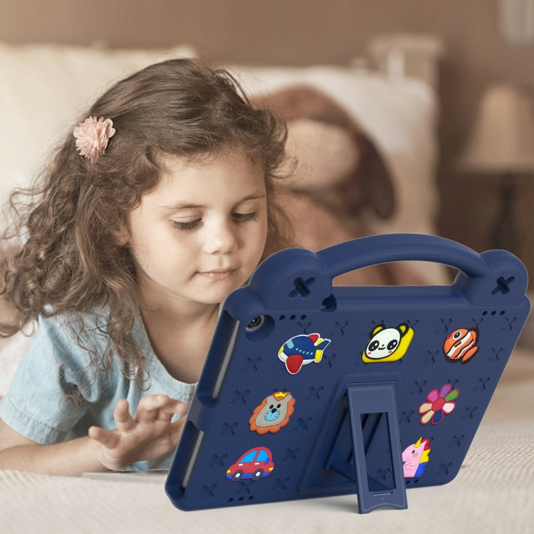 For Walmart Onn 10.1 2022 / 100071485 Handle Kickstand Children EVA Shockproof PC Tablet Case(Navy Blue) - Others by buy2fix | Online Shopping UK | buy2fix
