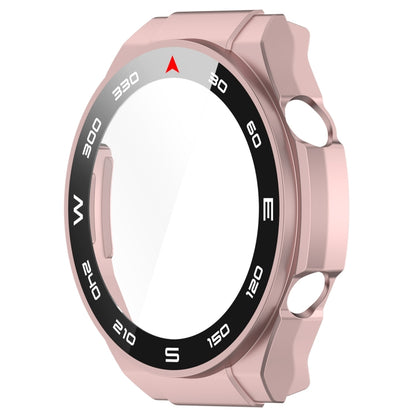 For Huawei Watch Ultimate PC+ Toughened Film Integrated Watch Protective Case(Rose Gold) by buy2fix