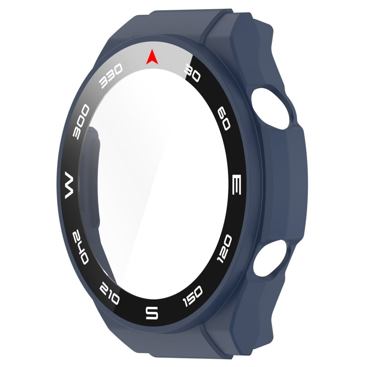 For Huawei Watch Ultimate PC+ Toughened Film Integrated Watch Protective Case(Blue) by buy2fix