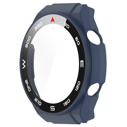 For Huawei Watch Ultimate PC+ Toughened Film Integrated Watch Protective Case(Blue) by buy2fix