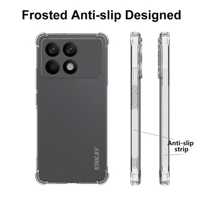 For Redmi K70 Pro ENKAY Hat-Prince Transparent TPU Shockproof Phone Case - Xiaomi Cases by ENKAY | Online Shopping UK | buy2fix