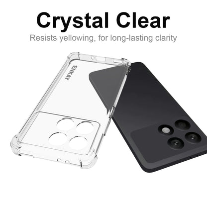 For Redmi K70 Pro ENKAY Hat-Prince Transparent TPU Shockproof Phone Case - Xiaomi Cases by ENKAY | Online Shopping UK | buy2fix