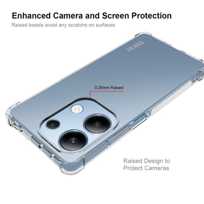 For Redmi Note 13 Pro 4G ENKAY Hat-Prince Transparent TPU Shockproof Phone Case - Xiaomi Cases by ENKAY | Online Shopping UK | buy2fix