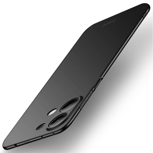 For Xiaomi Redmi Note 13 4G MOFI Micro-Frosted PC Ultra-thin Hard Phone Case(Black) - Xiaomi Cases by MOFI | Online Shopping UK | buy2fix