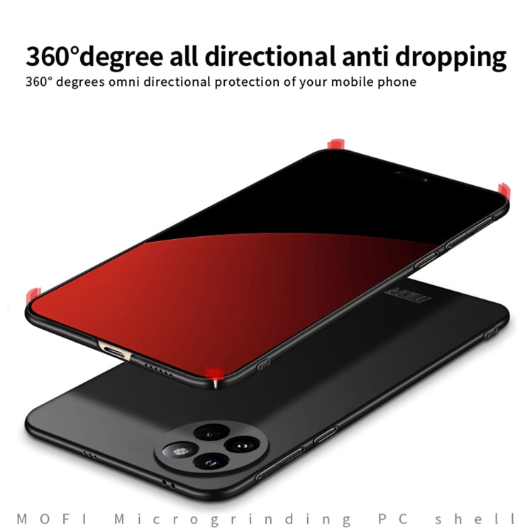 For Xiaomi Civi 4 Pro MOFI Micro-Frosted PC Ultra-thin Hard Phone Case(Red) - Xiaomi Cases by MOFI | Online Shopping UK | buy2fix