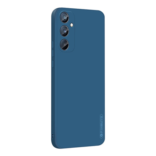 For Galaxy A35 5G PINWUYO Sense Series Liquid Silicone TPU Phone Case(Blue)
