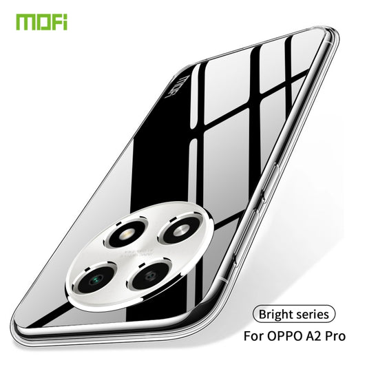 For OPPO A2 Pro MOFI Ming Series Transparent Ultra-thin TPU Phone Case(Transparent) - OPPO Cases by MOFI | Online Shopping UK | buy2fix