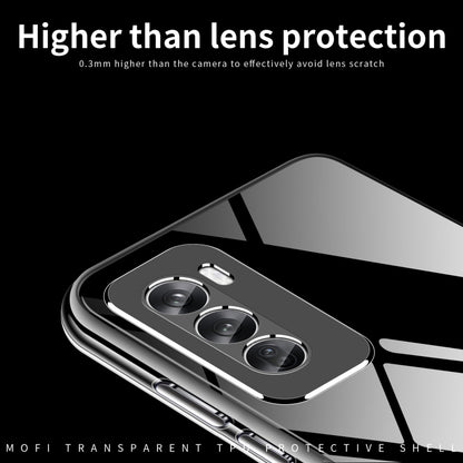For OPPO Reno12 Global MOFI Ming Series Transparent Ultra-thin TPU Phone Case(Transparent) - OPPO Cases by MOFI | Online Shopping UK | buy2fix