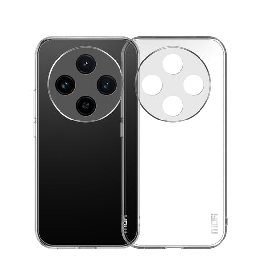 For OPPO Reno12 F 5G MOFI Ming Series Transparent Ultra-thin TPU Phone Case(Transparent) - OPPO Cases by MOFI | Online Shopping UK | buy2fix