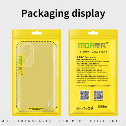 For OPPO K11 MOFI Ming Series Transparent Ultra-thin TPU Phone Case(Transparent) by MOFI
