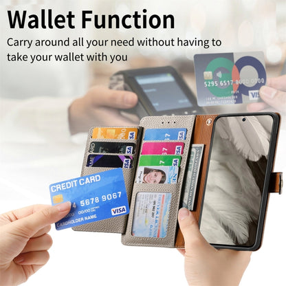 For iPhone 16 Pro Love Zipper Lanyard Leather Phone Case(Gray) by buy2fix