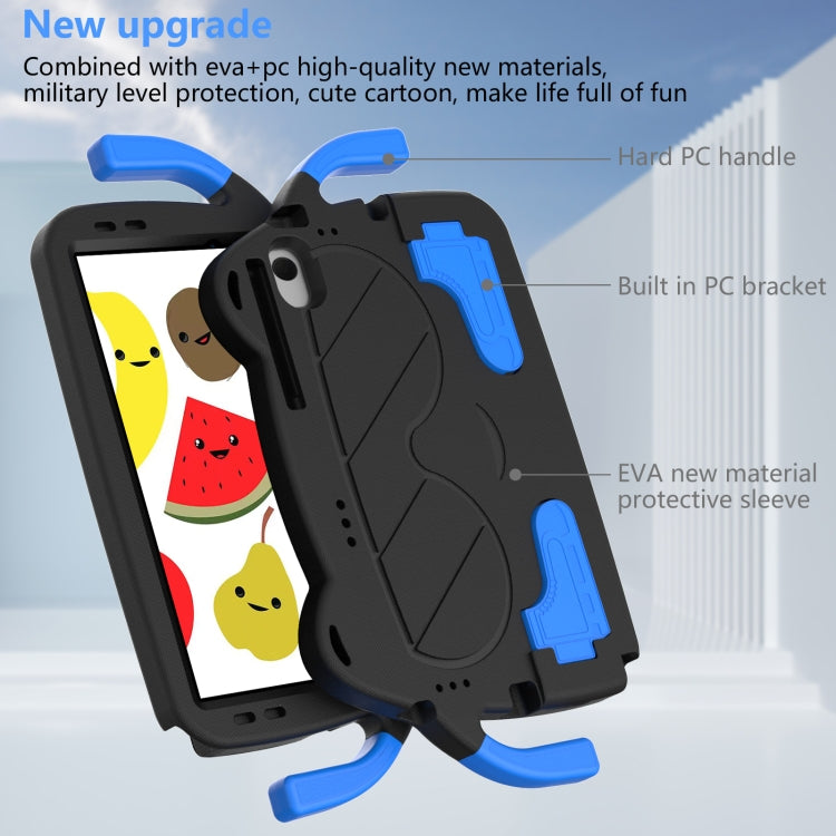 For Sumsung Galaxy Tab A8 10.5 2021 Ice Baby EVA Shockproof Hard PC Tablet Case(Black+Blue) - Other Galaxy Tab PC by buy2fix | Online Shopping UK | buy2fix