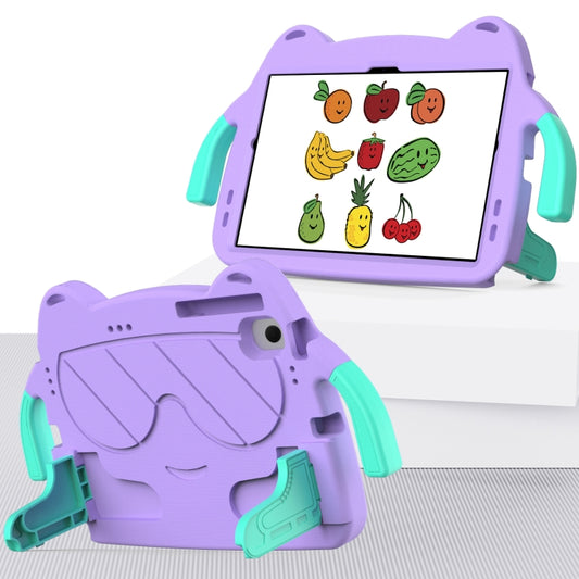 For Sumsung Galaxy Tab A8 10.5 2021 Ice Baby EVA Shockproof Hard PC Tablet Case(Light Purple+Mint Green) - Other Galaxy Tab PC by buy2fix | Online Shopping UK | buy2fix