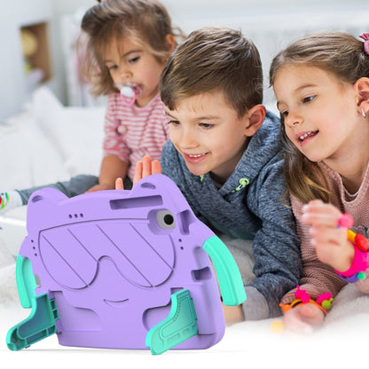 For Sumsung Galaxy Tab A8 10.5 2021 Ice Baby EVA Shockproof Hard PC Tablet Case(Light Purple+Mint Green) - Other Galaxy Tab PC by buy2fix | Online Shopping UK | buy2fix