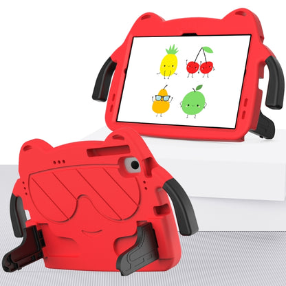 For Sumsung Galaxy Tab A8 10.5 2021 Ice Baby EVA Shockproof Hard PC Tablet Case(Red+Black) - Other Galaxy Tab PC by buy2fix | Online Shopping UK | buy2fix