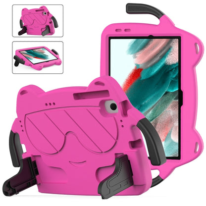 For Sumsung Galaxy Tab A8 10.5 2021 Ice Baby EVA Shockproof Hard PC Tablet Case(Rose Red+Black) - Other Galaxy Tab PC by buy2fix | Online Shopping UK | buy2fix