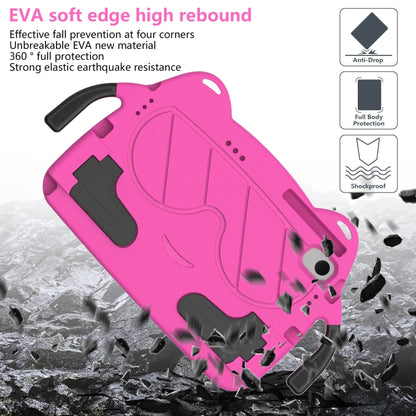 For Sumsung Galaxy Tab A8 10.5 2021 Ice Baby EVA Shockproof Hard PC Tablet Case(Rose Red+Black) - Other Galaxy Tab PC by buy2fix | Online Shopping UK | buy2fix