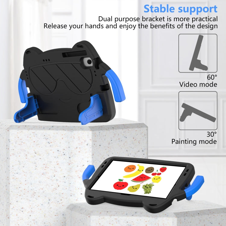 For Sumsung Galaxy Tab A7 10.4 2020 Ice Baby EVA Shockproof Hard PC Tablet Case(Black+Blue) - Other Galaxy Tab PC by buy2fix | Online Shopping UK | buy2fix