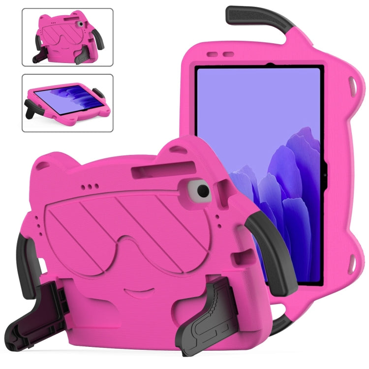 For Sumsung Galaxy Tab A7 10.4 2020 Ice Baby EVA Shockproof Hard PC Tablet Case(Rose Red+Black) - Other Galaxy Tab PC by buy2fix | Online Shopping UK | buy2fix