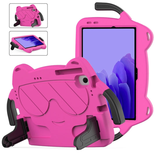 For Sumsung Galaxy Tab A7 10.4 2020 Ice Baby EVA Shockproof Hard PC Tablet Case(Rose Red+Black) - Other Galaxy Tab PC by buy2fix | Online Shopping UK | buy2fix