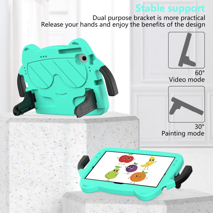 For Samsung Galaxy S6 10.5 2019 Ice Baby EVA Shockproof Hard PC Tablet Case(Mint Green+Black) - Other Galaxy Tab PC by buy2fix | Online Shopping UK | buy2fix