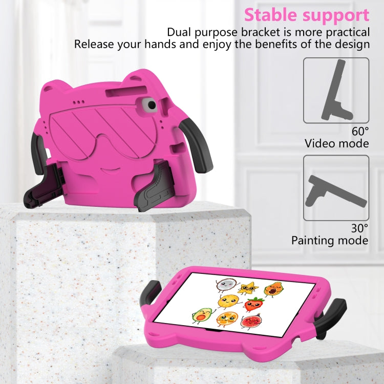 For Samsung Galaxy S6 10.5 2019 Ice Baby EVA Shockproof Hard PC Tablet Case(Rose Red+Black) - Other Galaxy Tab PC by buy2fix | Online Shopping UK | buy2fix