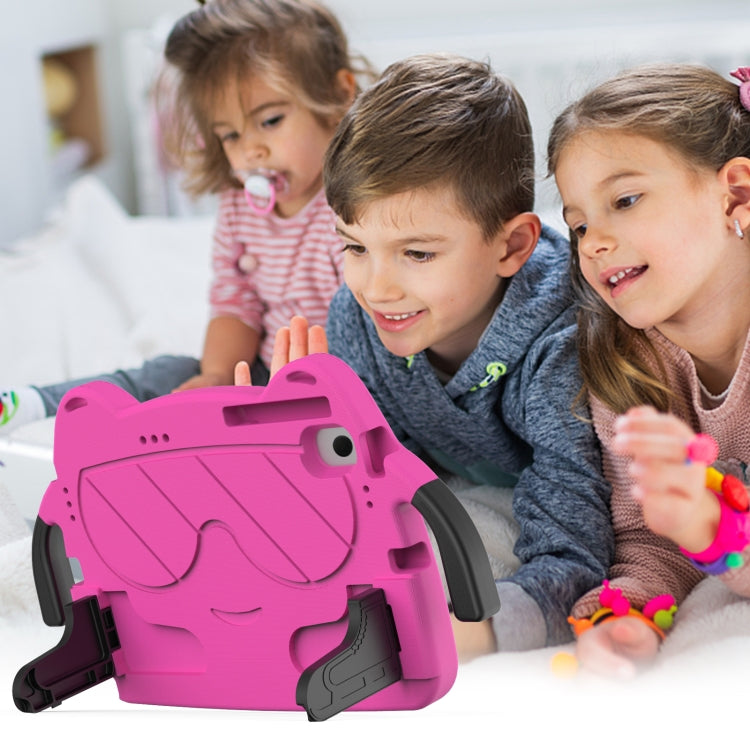 For Samsung Galaxy S6 10.5 2019 Ice Baby EVA Shockproof Hard PC Tablet Case(Rose Red+Black) - Other Galaxy Tab PC by buy2fix | Online Shopping UK | buy2fix