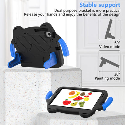 For Samsung Galaxy S5e 10.5 2019 Ice Baby EVA Shockproof Hard PC Tablet Case(Black+Blue) - Other Galaxy Tab PC by buy2fix | Online Shopping UK | buy2fix
