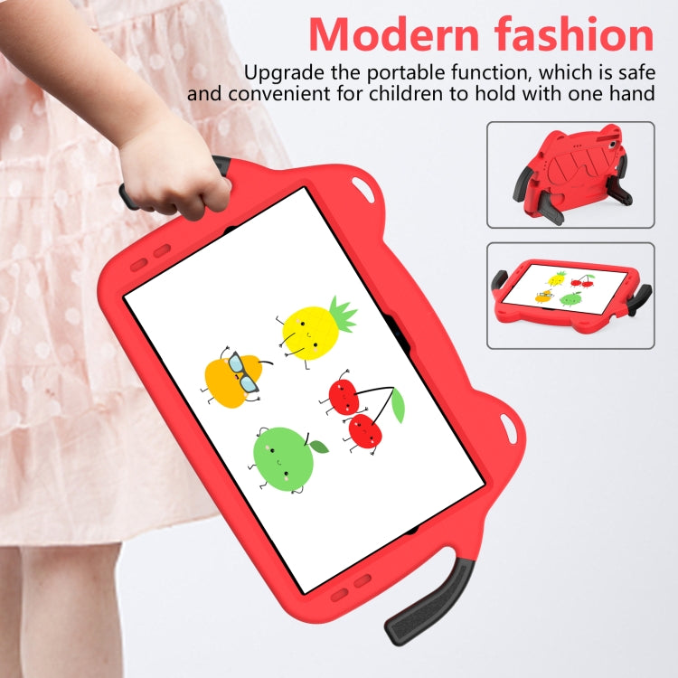 For Samsung Galaxy S5e 10.5 2019 Ice Baby EVA Shockproof Hard PC Tablet Case(Red+Black) - Other Galaxy Tab PC by buy2fix | Online Shopping UK | buy2fix