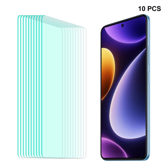 10pcs For Xiaomi Poco F5 / Redmi Note 12 Turbo ENKAY 0.26mm 9H 2.5D High Aluminum-silicon Tempered Glass Film