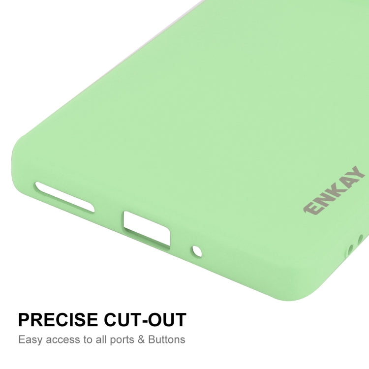 For OnePlus Ace 3 Pro ENKAY Liquid Silicone Soft Shockproof Phone Case(Beige) - OnePlus Cases by ENKAY | Online Shopping UK | buy2fix
