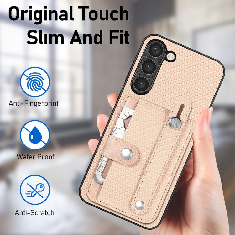 For Samsung Galaxy S25+ 5G Wristband Kickstand Wallet Back Phone Case with Tool Knife(Green) by buy2fix