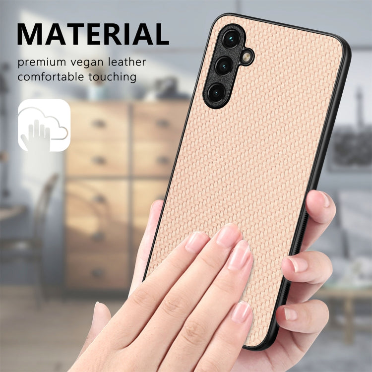 For Samsung Galaxy S25 Ultra 5G Carbon Fiber Texture Leather Back Cover Phone Case(Blue) by buy2fix