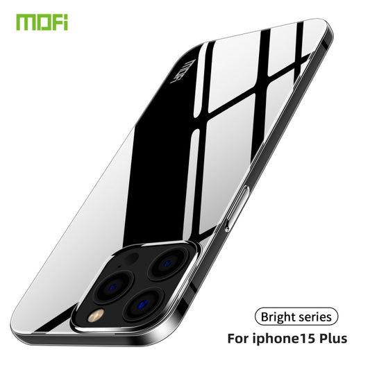 For iPhone 15 Pro MOFI Ming Series Ultra-thin TPU Phone Case(Transparent) - iPhone 15 Pro Cases by MOFI | Online Shopping UK | buy2fix