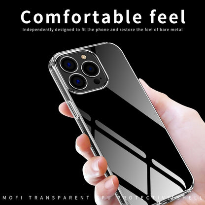 For iPhone 15 Pro MOFI Ming Series Ultra-thin TPU Phone Case(Transparent) - iPhone 15 Pro Cases by MOFI | Online Shopping UK | buy2fix