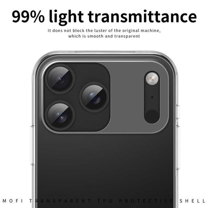 For iPhone 17 Pro Max MOFI Ming Series Ultra-thin TPU Phone Case(Transparent) - iPhone 17 Pro Max Cases by MOFI | Online Shopping UK | buy2fix