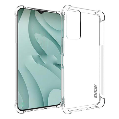 For TCL 40 XE 5G ENKAY Hat-Prince Transparent TPU Shockproof Phone Case - TCL by ENKAY | Online Shopping UK | buy2fix