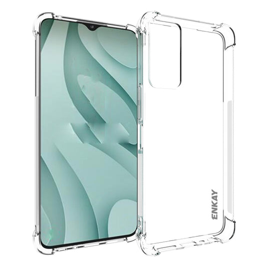 For TCL 40 XE 5G ENKAY Hat-Prince Transparent TPU Shockproof Phone Case - TCL by ENKAY | Online Shopping UK | buy2fix