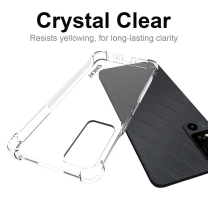 For TCL 40 XE 5G ENKAY Hat-Prince Transparent TPU Shockproof Phone Case - TCL by ENKAY | Online Shopping UK | buy2fix