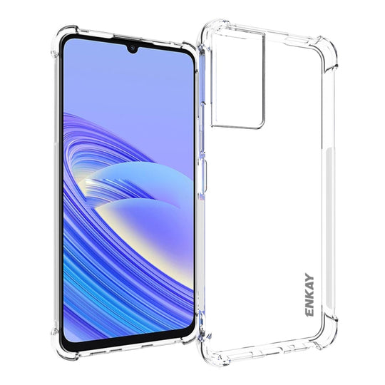 Pour TCL 40 SE ENKAY Hat-Prince Coque de téléphone transparente antichoc en TPU