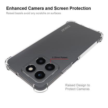 For Honor X6a 4G ENKAY Hat-Prince Transparent TPU Shockproof Phone Case - Honor Cases by ENKAY | Online Shopping UK | buy2fix