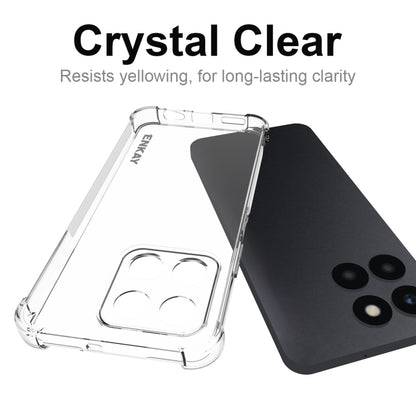 For Honor X6a 4G ENKAY Hat-Prince Transparent TPU Shockproof Phone Case - Honor Cases by ENKAY | Online Shopping UK | buy2fix