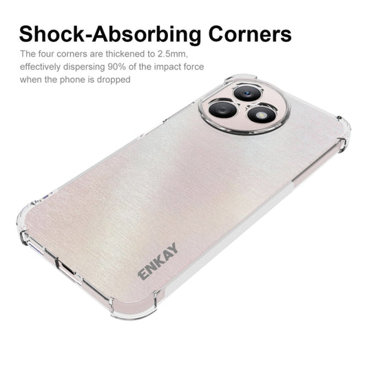For Honor X50i+ ENKAY Hat-Prince Transparent TPU Shockproof Phone Case - Honor Cases by ENKAY | Online Shopping UK | buy2fix