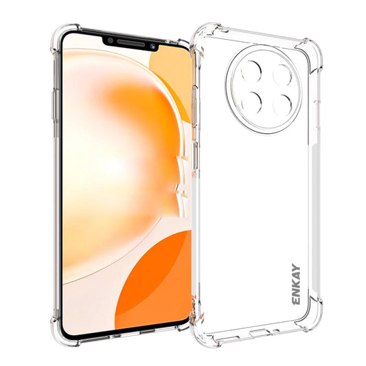 For Huawei Enjoy 60X 4G / nova Y91 4G ENKAY Hat-Prince Transparent TPU Shockproof Phone Case - Huawei Cases by ENKAY | Online Shopping UK | buy2fix