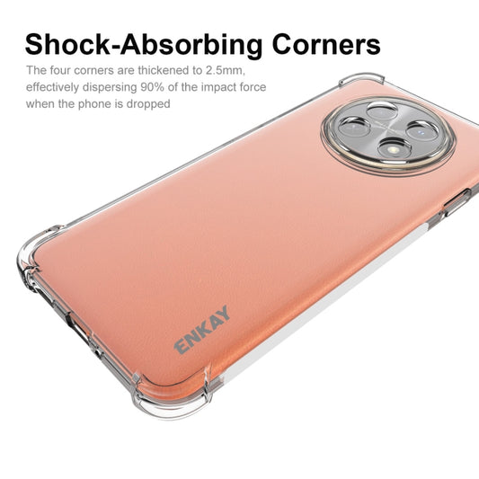 For Huawei Enjoy 60X 4G / nova Y91 4G ENKAY Hat-Prince Transparent TPU Shockproof Phone Case - Huawei Cases by ENKAY | Online Shopping UK | buy2fix