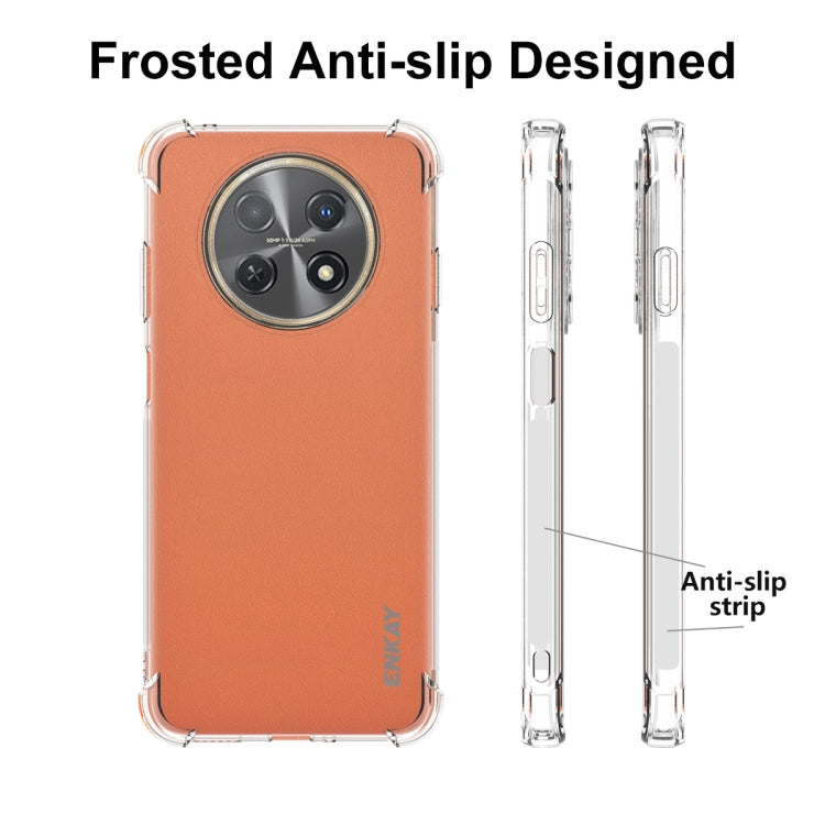 For Huawei Enjoy 60X 4G / nova Y91 4G ENKAY Hat-Prince Transparent TPU Shockproof Phone Case - Huawei Cases by ENKAY | Online Shopping UK | buy2fix